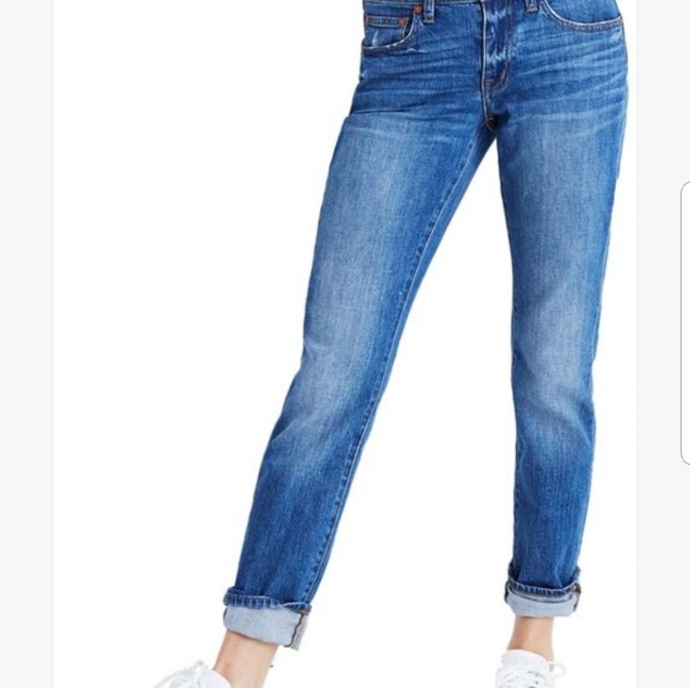 NWOT Madewell Mid Rise Boyfriend Jeans - Picture 2 of 7